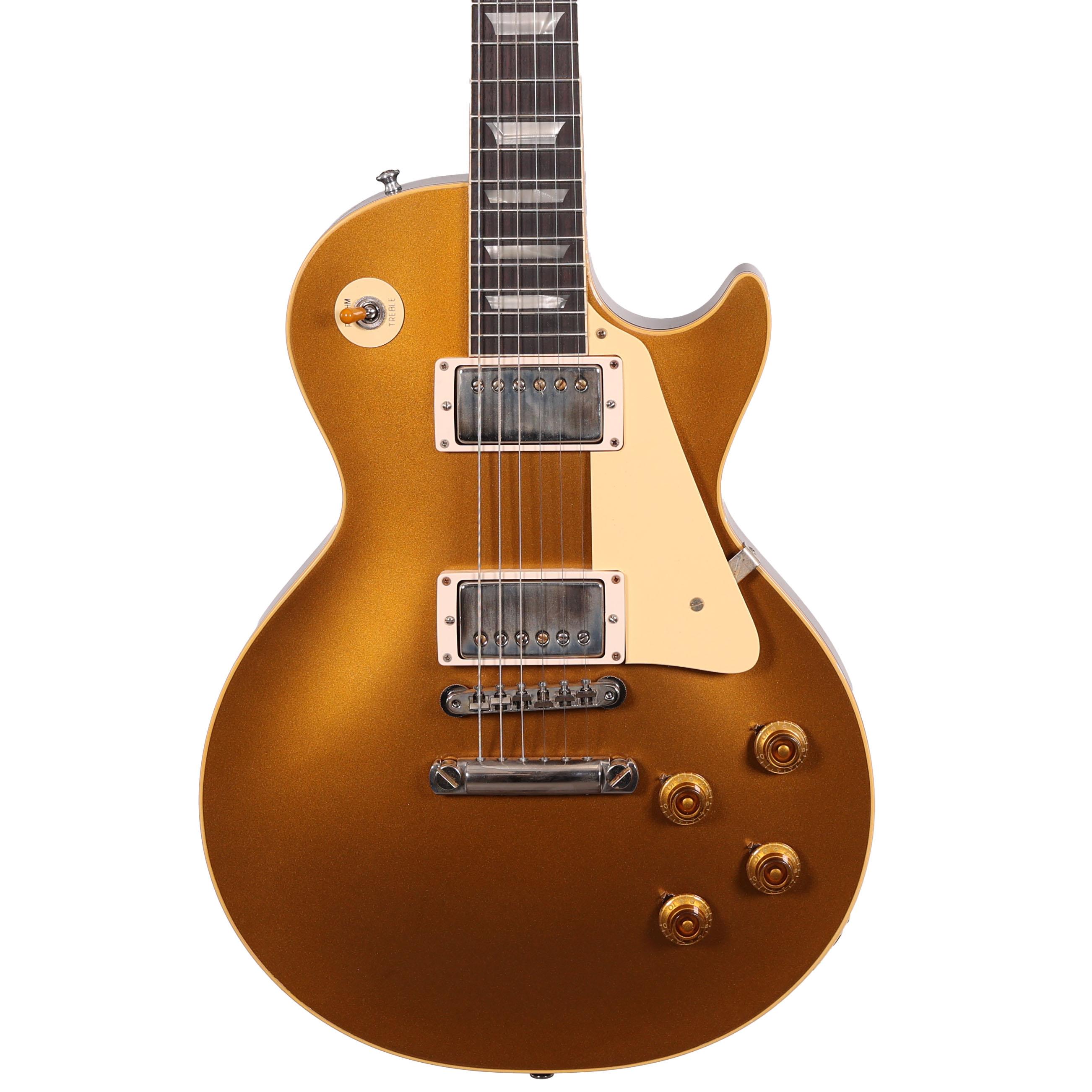 ギター Gibson Custom Shop Les Paul 1957 Reissue Gibson Custom Shop 1957 Les Paul Reissue VOS Goldtop Darkback